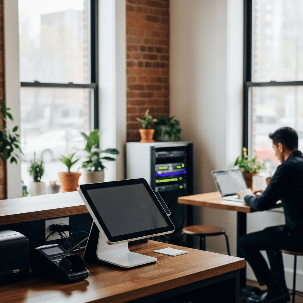 Why Sunnyside Businesses Need Managed IT Support 2 Sunnyside Queens small business using managed IT support for point of sale and office systems